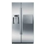 یخچال فریزر ساید بای ساید بوش مدل KAD80A404 / KAD80A104